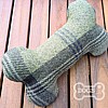Personalised Bone Dog Toy - Country Tweed Collection - Country Green (Juno) Back 2